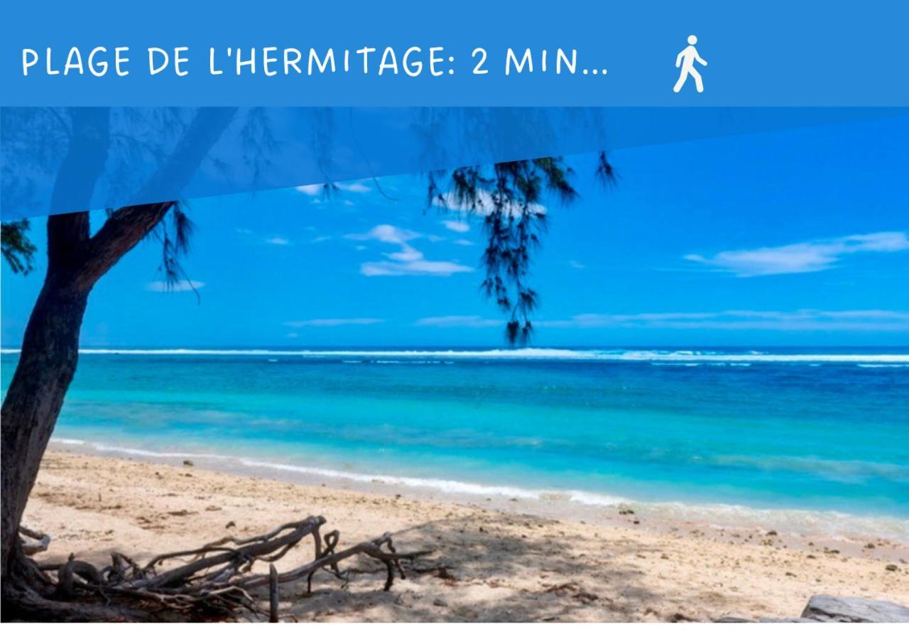 L'Hermitage - Appartement T3 En Bord De Plage Filaos Extérieur photo